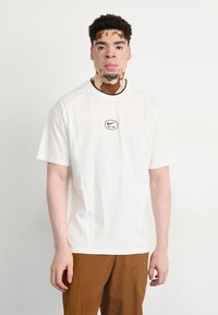 Nike Sportswear AIR - Marškinėliai su spaudiniu - white/black