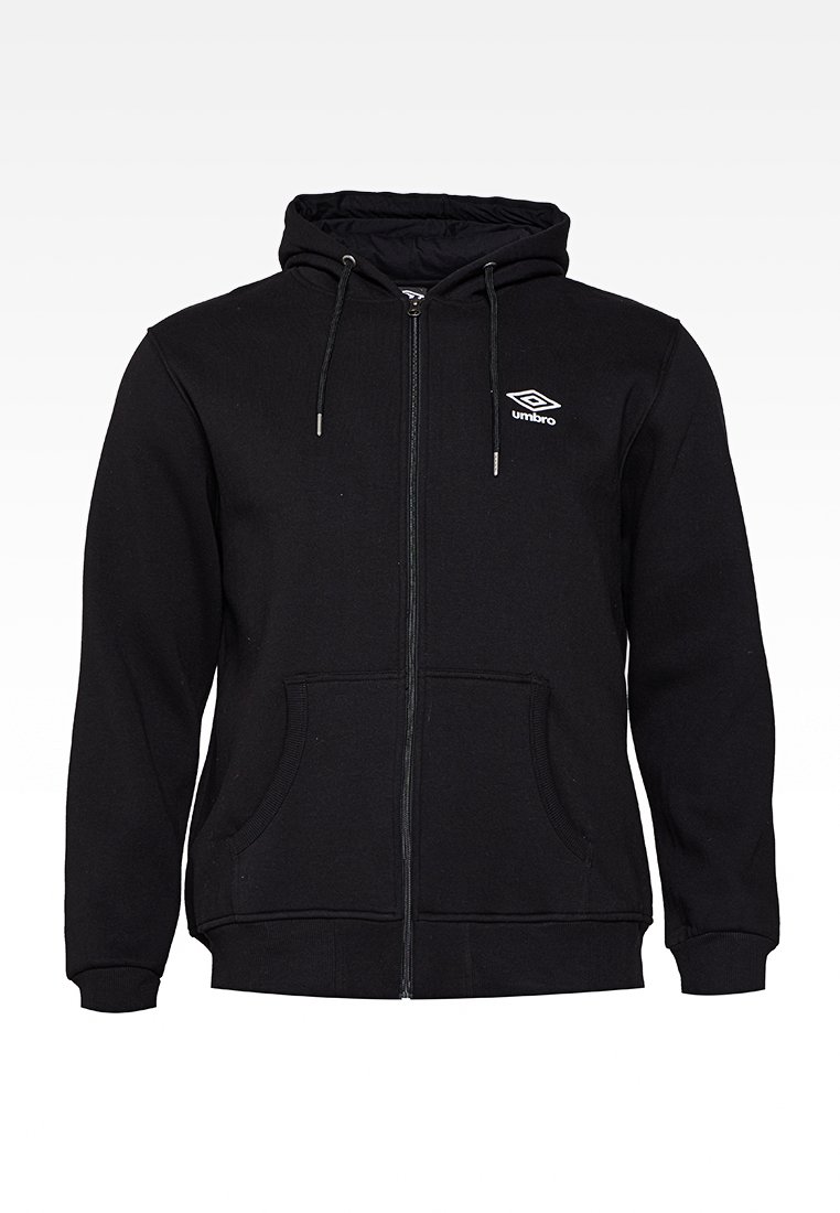 Umbro Sweater met rits zwart Umbro Sweater met rits zwart