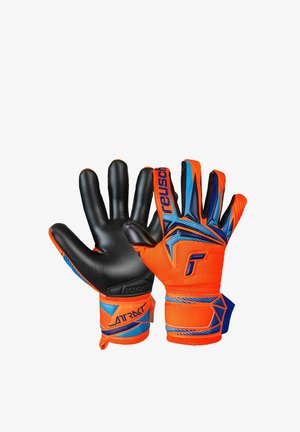 Reusch, TORWARTHANDSCHUHE ATTRAKT INFINITY EVOLUTION NC UNISEX - Torwarthandschuh - shock orang blue blac