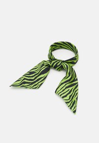 Não selecionado, lime green/black