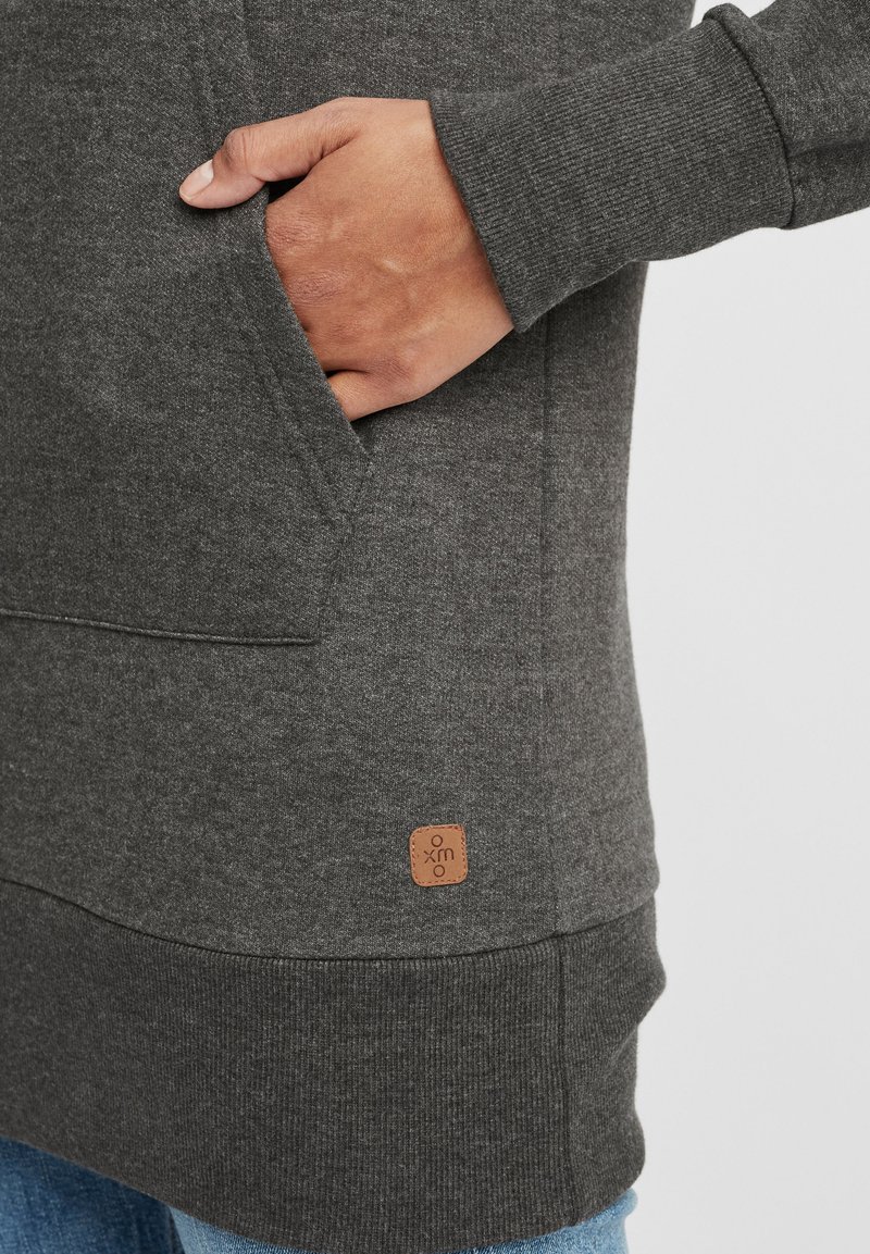 Damen Sweatshirts | Oxmo OXJENNY Kapuzenpullover charcoal/anthrazit - ZG10258 Damen Sweatshirts | Oxmo OXJENNY Kapuzenpullover charcoal/anthrazit - ZG10258