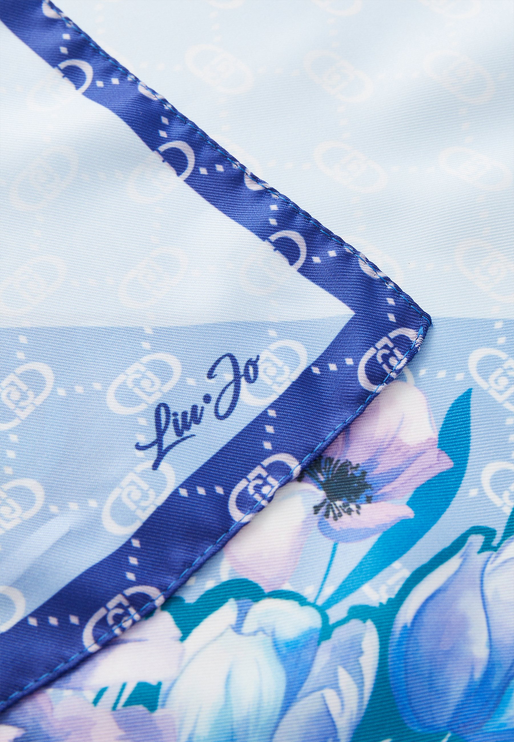 LIU JO FOULARD FLOWER CORNER - Foulard - cielo/blue - Zalando