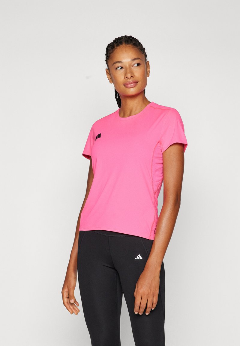 adidas Performance - ADIZERO TEE - Sports T-shirt - lucid pink, Enlarge