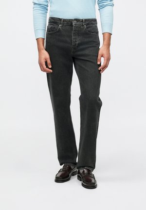 SLH196 STRAIGHT BEN KORI  - Straight leg jeans - dark grey denim