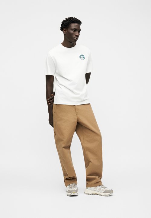 The North Face BASECAMP BARISTA RELAXED SHORT SLEEVE - Print T-shirt - white/pacific teal — foto 2