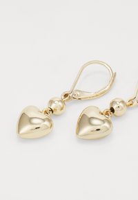 Lauren Ralph Lauren PUFFY HEART DROP - Auskari - gold-coloured