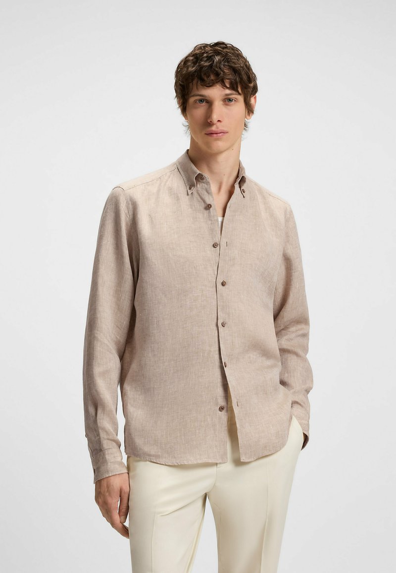 BOSS LIAM - Camicia - beige