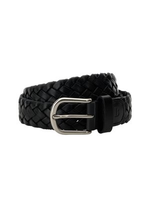 Pletený pásek - black
