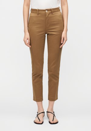 STRAIGHT PANTS - Hlače chino - montana khaki