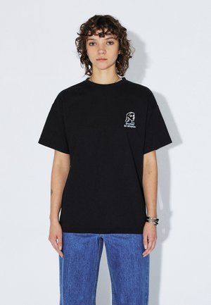 TROOPER TEE - Printtipaita - black draw
