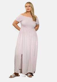 Yours Clothing Maksimekko - light pink