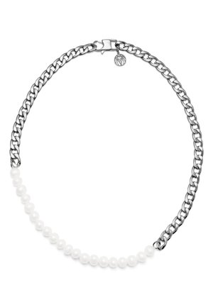CHARLIE - Halsband - white steel