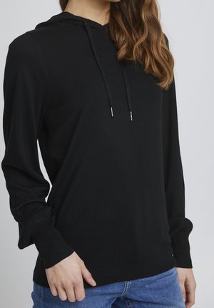 Sweat à capuche - black denim