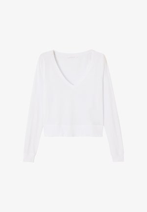 American Vintage, APOLY - Pikkade varrukatega topp - blanc