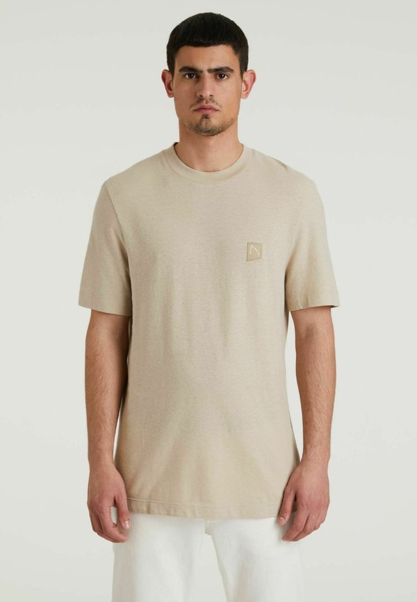 ETHAN - T-Shirt basic - beige