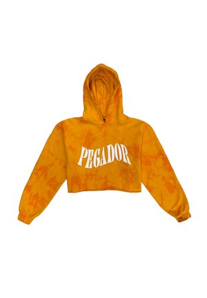 MONS OVERSIZED CROPPED - Kapuzenpullover - batik burnt orange