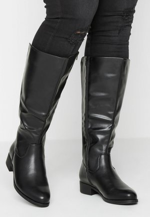 Yours Clothing, STRETCH - Boots - black