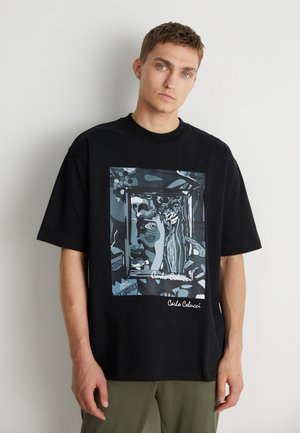 Carlo Colucci UNISEX - Print T-shirt - black