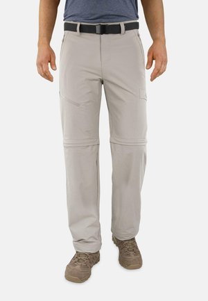 2 IN 1 ZIP OFF OUTDOORHOSE WANDERHOSE SOMMERHOSE - Stoffhose - beige