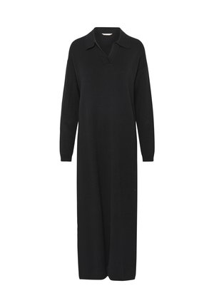 LUCIA - Strickkleid - black deep