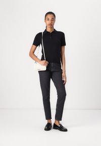 Calvin Klein FINE GAUGE  - Pólóing - black