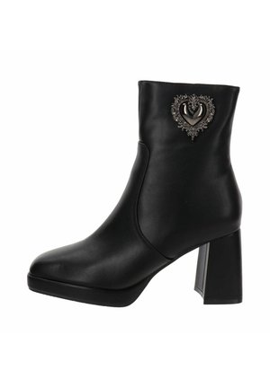 Stivaletti con tacco - nero