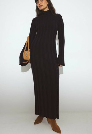 TURTLENECK  - Maxi-jurk - black