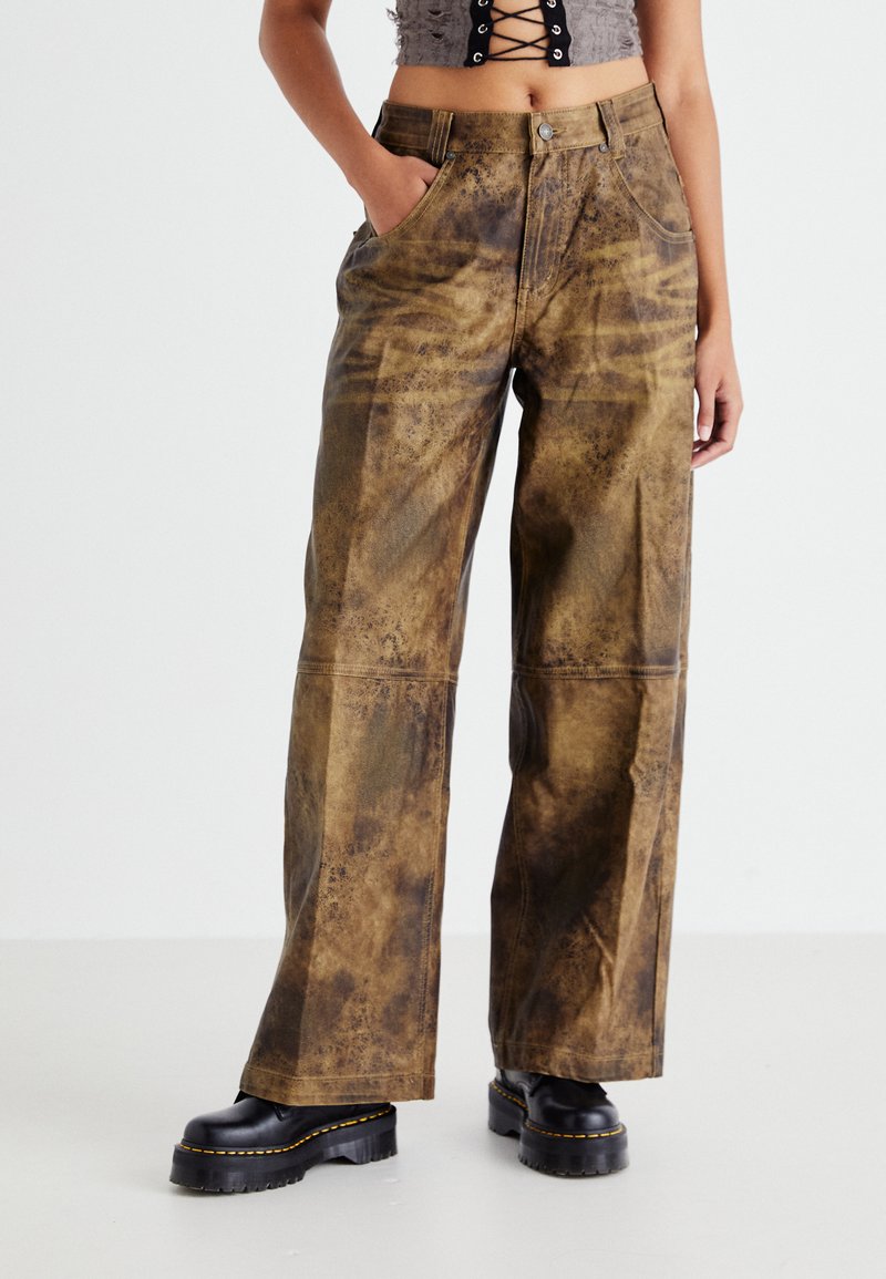 Jaded London FADED COLOSSUS - Hlače - brown