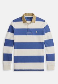 CLASSIC FIT KHAKI-COLLAR RUGBY SHIRT - Poloskjorter - old royal/trophy cream
