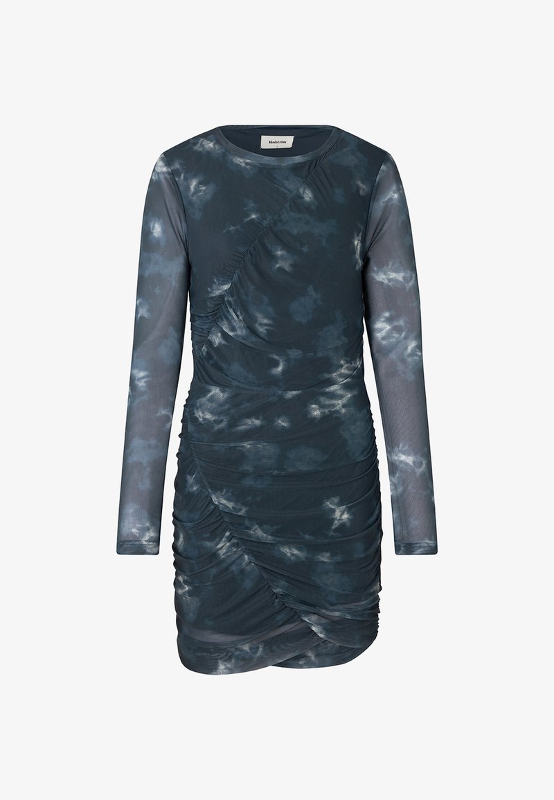 Modström CLIFFORD PRINT DRESS - Etui-jurk - midnight