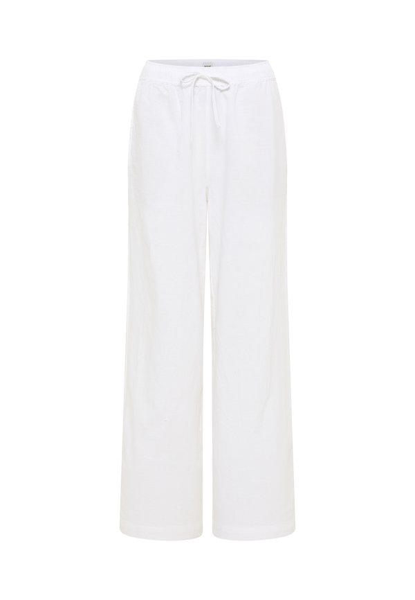 STYLE TUSCALOOSA - Stoffhose - weiß