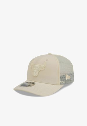 New Era, 9SEVENTY TRUCKER CHICAGO BULLS - Cappellino - beige