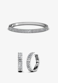 Niet geselecteerd, argenté couleur / cristal