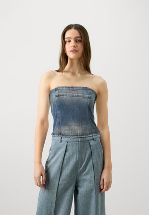 DE VILLE - Tops - blue denim