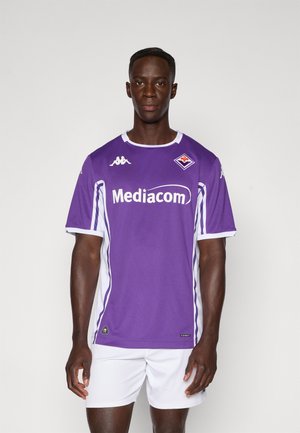 KOMBAT HOME FIORENTINA - Futbolo marškinėliai - violet tillandsia/white
