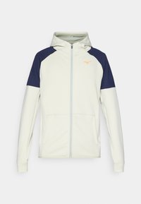 ATHLETICS JACKET - Majica s kapuljačom i patentnim zatvaračem - mercury/baritone blue