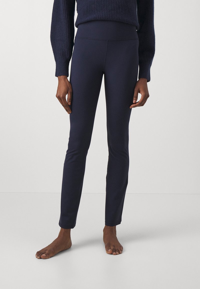 Athleta - ELATION STRAIGHT LEG PANT - Träningsbyxor - navy, Förstora