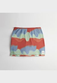 COACH COACHTOPIA - MINI SKIRT UNISEX - Minijupe - deep orange/twilight multi