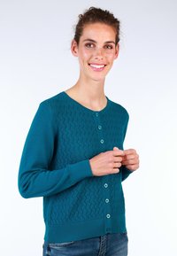 Lykka du Nord MANON - Strickjacke - lake