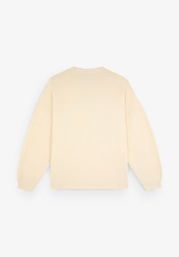 Kermansvärd sweatshirt med lös passform, rund halsringning och långa ärmar. Mjuk textur, minimal detaljering och ribbade muddar.