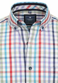 Redmond KURZARM - Overhemd - blau(10)