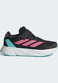 adidas Performance DURAMO - Zapatillas running asfalto - core black   pink fusion   cloud white