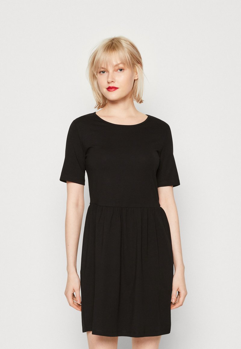 JDY JDYAVA DRESS - Robe en jersey - black/noir - ZALANDO.FR