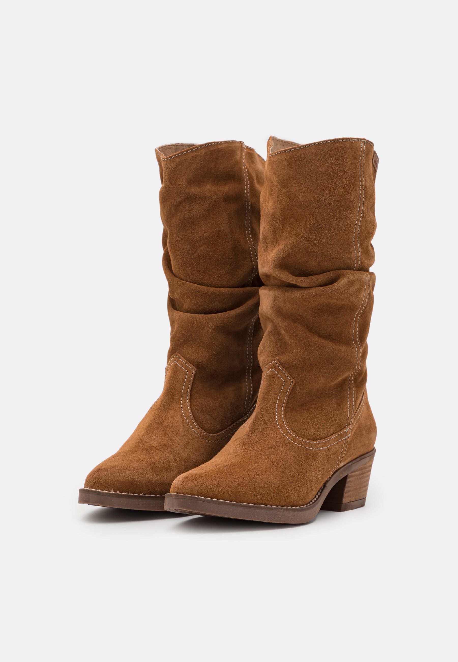 mtng TEO - Botas camperas - afelpado avellana/marrón - Zalando.es