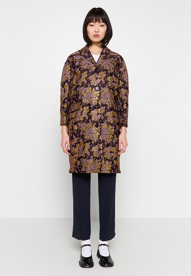 ASPESI Halflange jas bruin ASPESI Halflange jas bruin