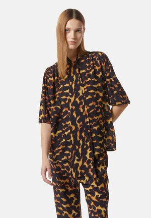Silvian Heach, ANIMALIER CON FIOCCO - Blouse - tartarugato