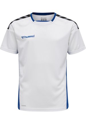 Hummel T-Shirt print - white/true blue