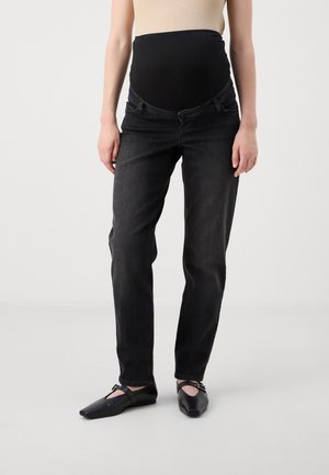 VMMANIE MOM  - Jeans Tapered Fit - black denim