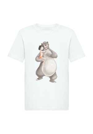 JUNGLE BOOK - WATERCOLOUR BALU AND MAUGLI - Print T-shirt - white