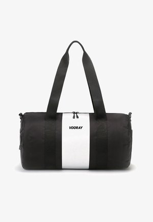 BARREL - Sports bag - silver stripe